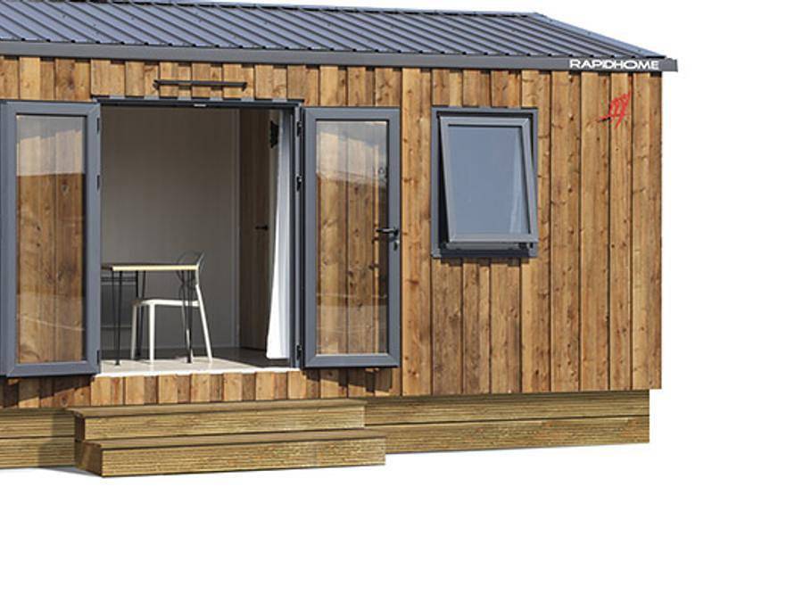 Camping Domaine de l'Epinette - Mobile home 4 persons - 20m² cabin in Châtillon (Jura), Jura Francais