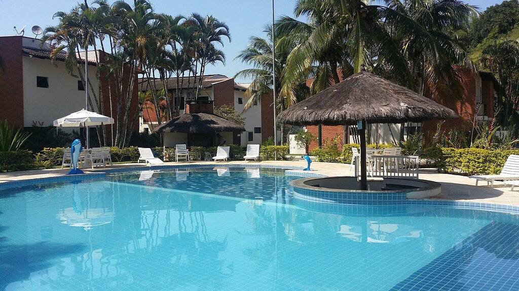 Ganze Wohnung, Excellent Cond. Geschlossen - 4 Dorm.- Sicherheitsverordnung und 24 Stunden - Klimaanlage. -Wifi in Enseada, Região Metropolitana do Vale do Paraíba e Litoral Norte