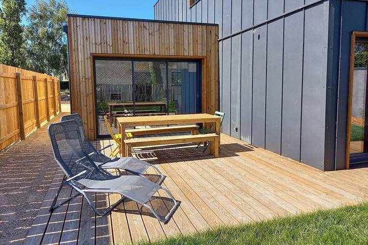 Maison de vacances pour 8 personnes, avec terrasse et jardin