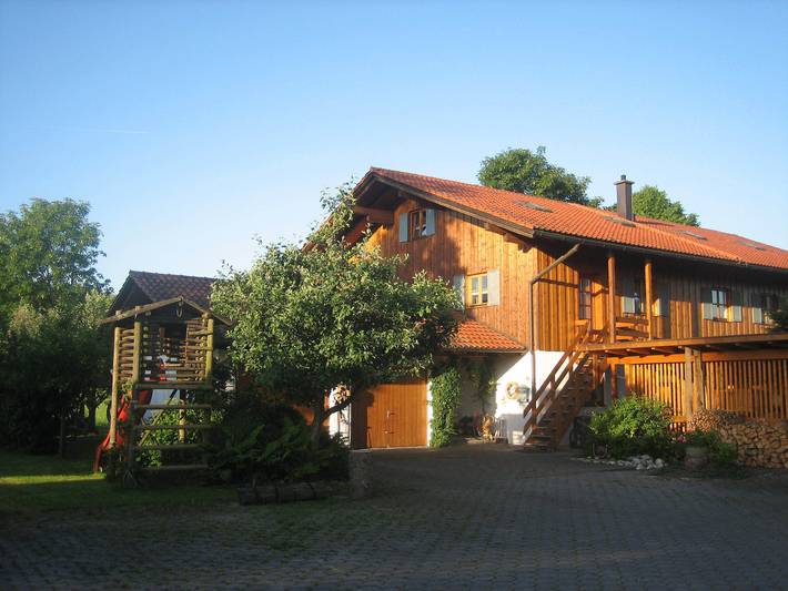 Ferienwohnung für 4 Personen, mit Garten in Übersee