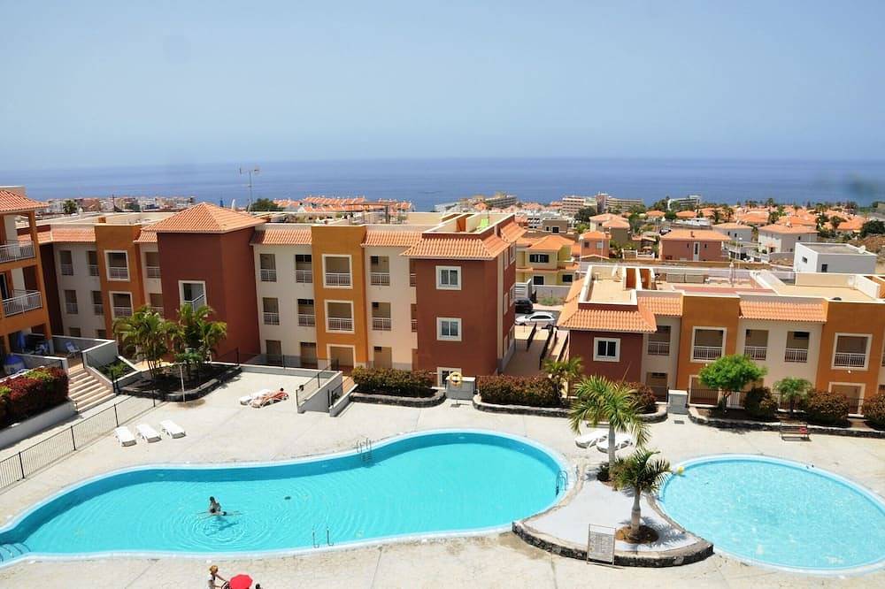 Ganze Wohnung, Apartment mit großer Dachterrasse und Panoramablick auf das Meer in Callao Salvaje, Adeje