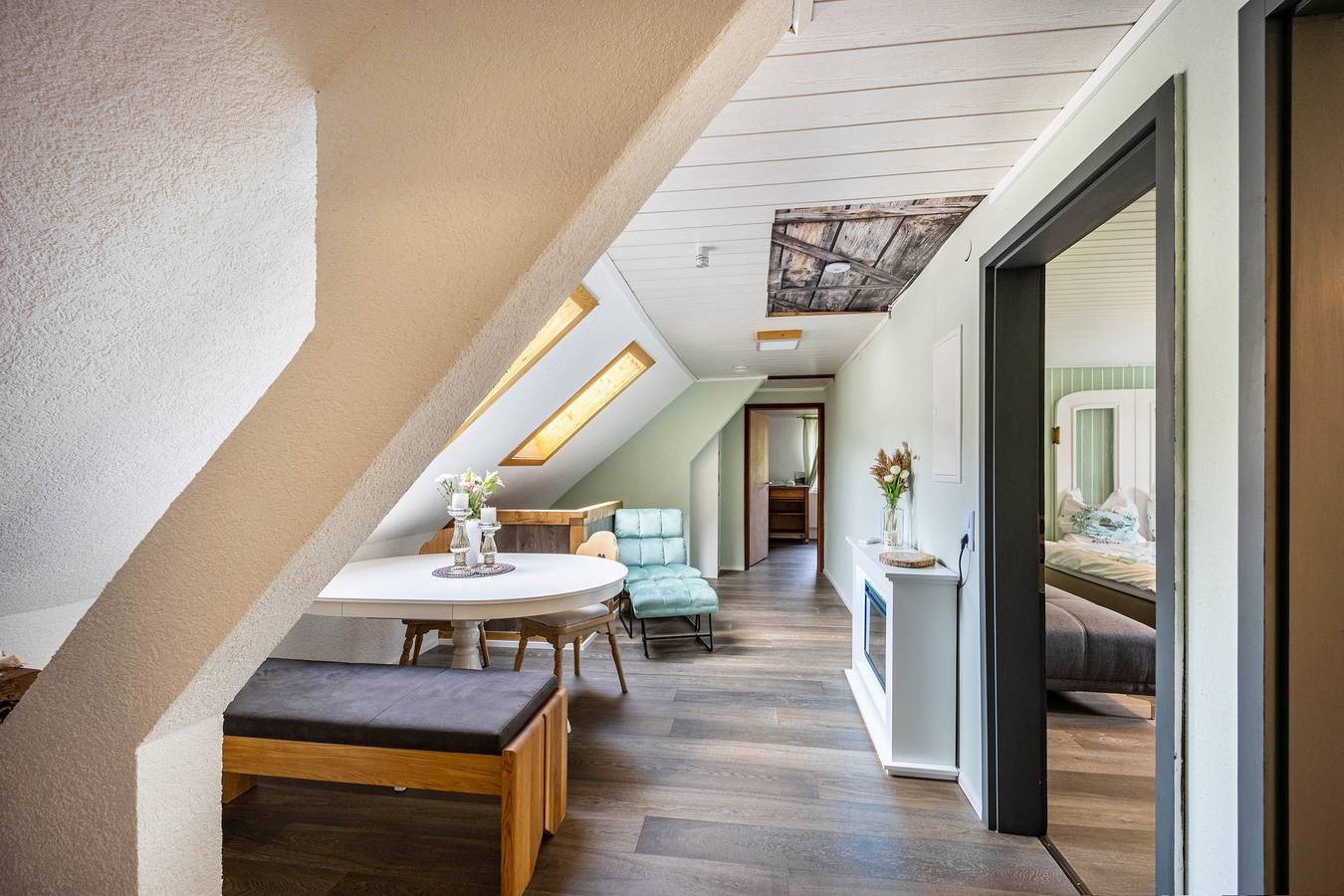 Ganze Wohnung, Ferienwohnung 'Salty Sol' mit gemeinsamer Terrasse und Wlan in Winterstetten, Leutkirch im Allgäu
