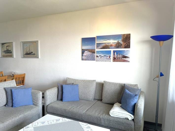 Ferienwohnung für 2 Personen, mit Balkon und Ausblick in Grimmershörn - 3