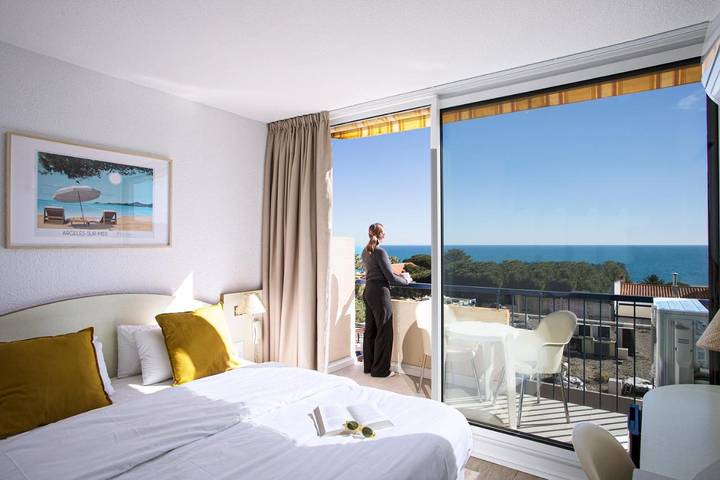Hôtel pour 2 personnes, avec terrasse, animaux acceptés