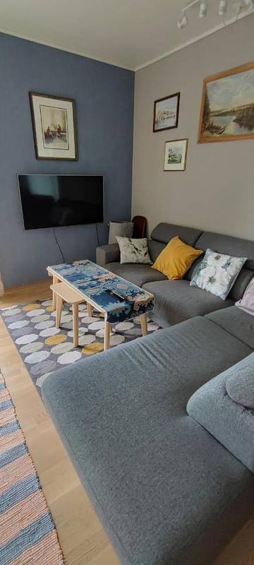 Ferienwohnung für 2 Personen, mit Garten und Terrasse sowie Ausblick in Eide