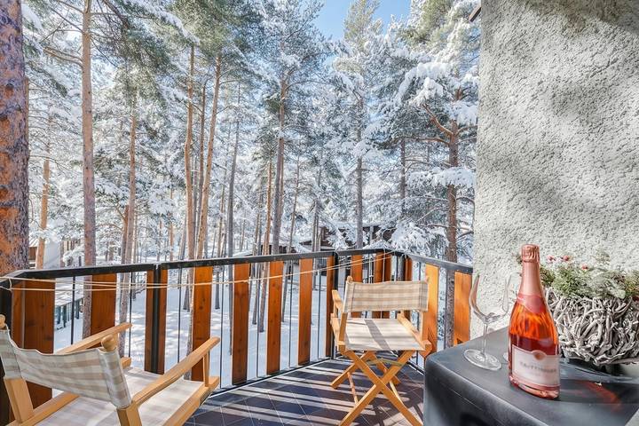 Apartamento entero, Il nido nella Pineta Central in Ski resort in Bardonecchia, Provincia de Torino