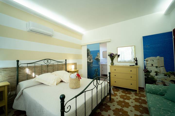 Agriturismo per 3 persone, con Balcone/Terrazza e Giardino nonché Panorama in Provincia di Trapani