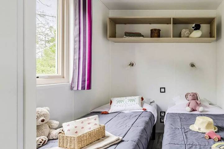 Camping für 6 Personen, mit Terrasse in Bénodet - 3