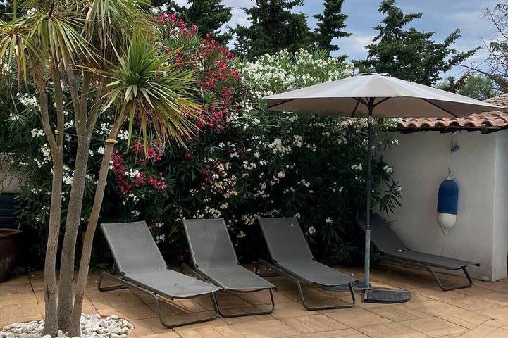 Maison de vacances pour 8 personnes, avec jardin