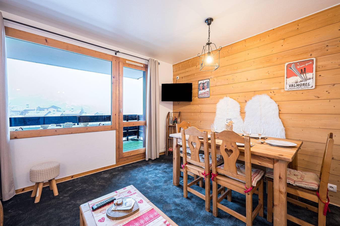 Appartement entier, Appartement 'Valmorel' avec vue sur montagne et balcon in Valmorel, Les Avanchers-Valmorel