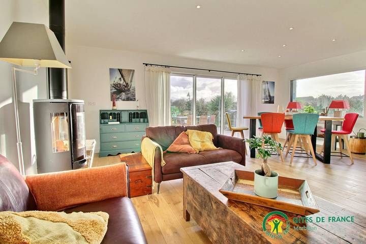 Gîte pour 4 personnes, avec jardin et terrasse à Étel - 4