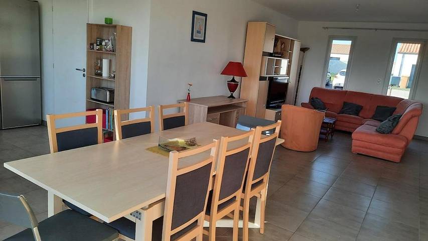 Maison de vacances pour 7 personnes, avec vue et jardin