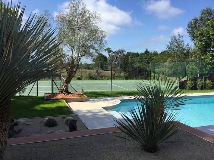 Location de vacances pour 9 personnes, avec jardin et piscine, adapté aux familles à Grand-Champ - 3