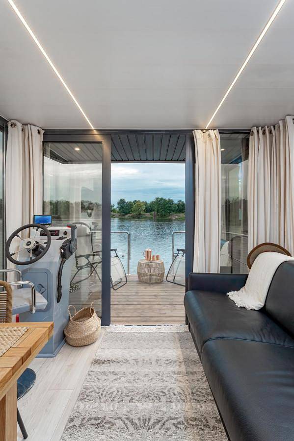 Boot für 4 Personen, mit Terrasse und Ausblick, mit Haustier in Polen - 3