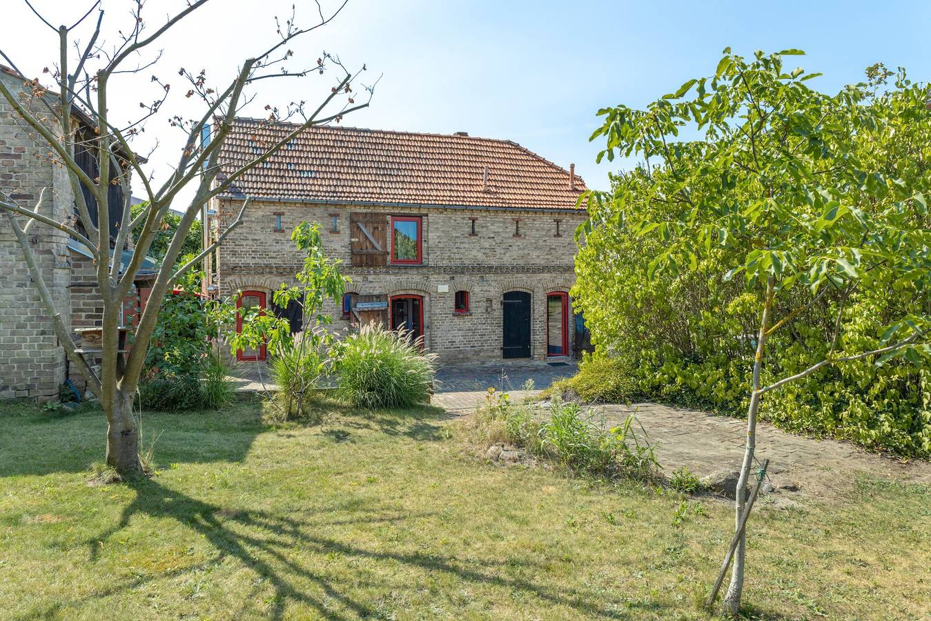 Ferienhaus „Rotes Haus Phöben“ mit privater Terrasse, Garten und Wlan in Phöben, Werder