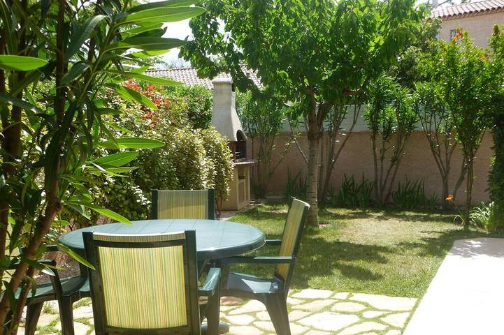 Appartement de vacances pour 4 personnes, avec Terrasse et Jardin