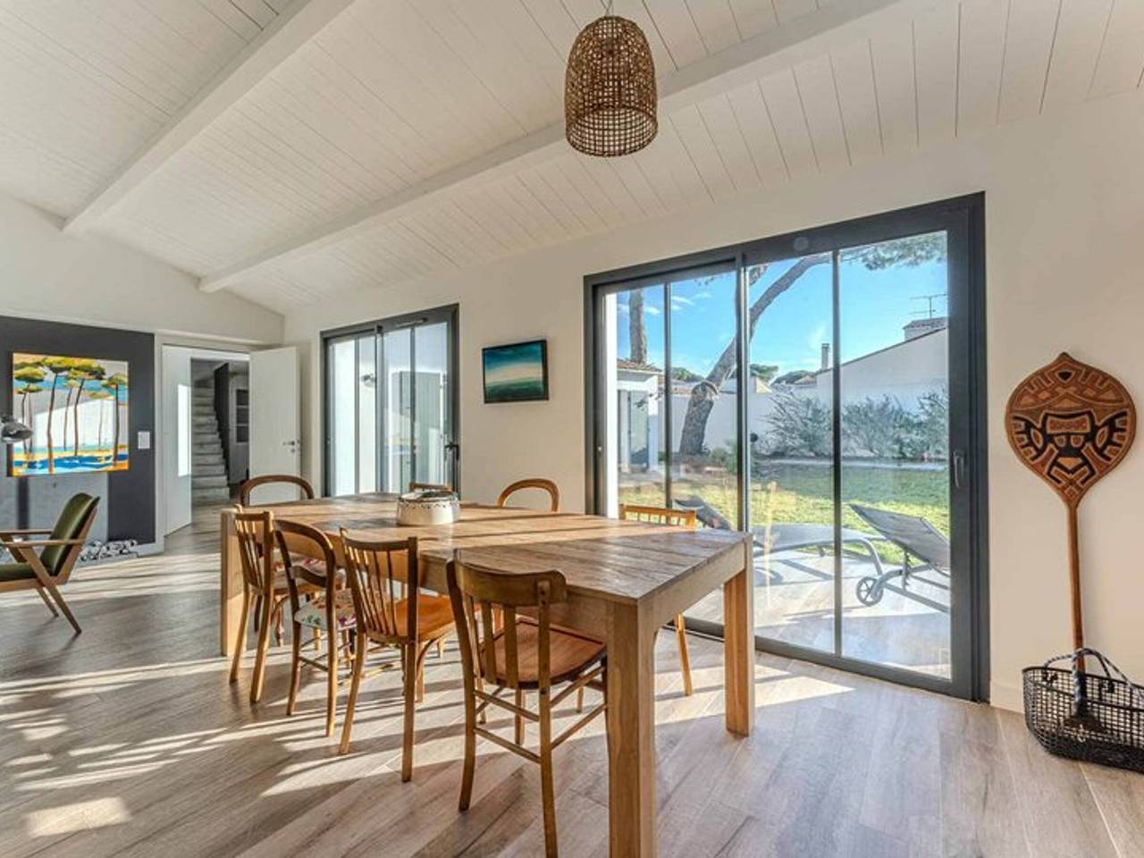 Maison spacieuse 8 personnes, jardin, parking, proche plage in La Flotte, Île de Ré