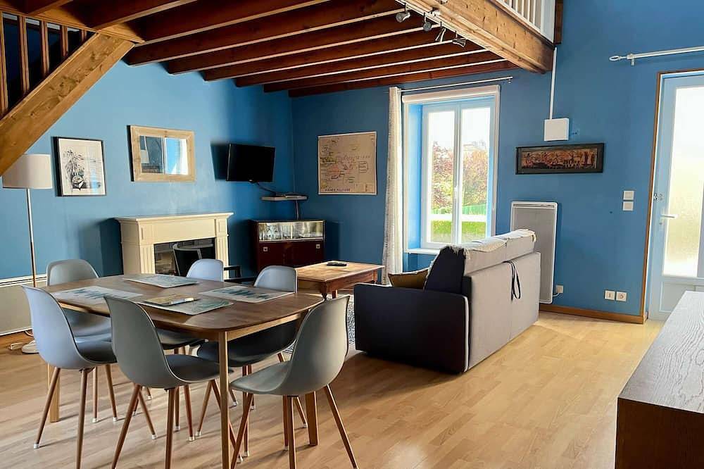 Appartement entier, L'hippocampe - appt mezzanine centre d'Arromanches in Arromanches-les-Bains, Région de Bayeux