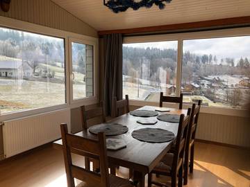 Maison de campagne pour 4 personnes, avec balcon ainsi que vue et jardin à Belfahy