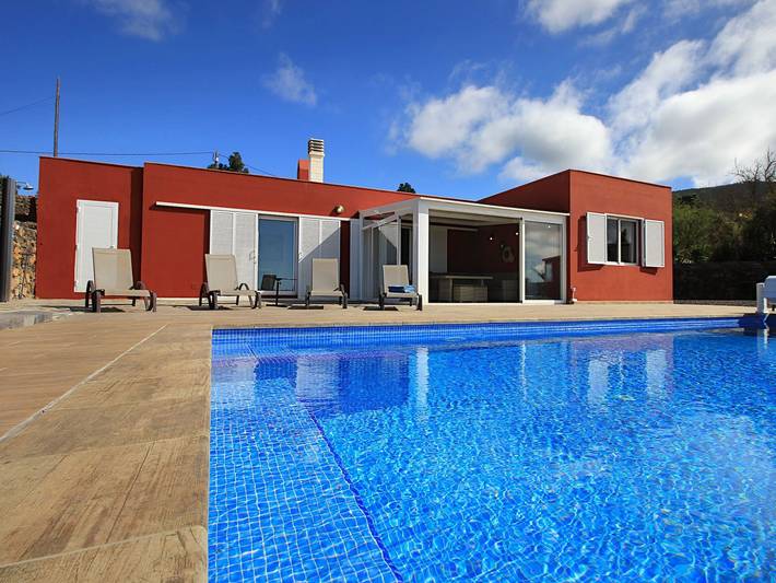 Ferienhaus für 6 Personen, mit Garten und Terrasse sowie Ausblick, mit Haustier in El Paso - 4