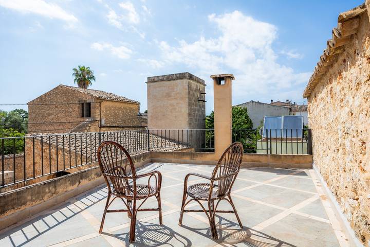 Ferienhaus 'Pina' mit Bergblick, privatem Pool und Wlan in Pina (Mallorca), Algaida
