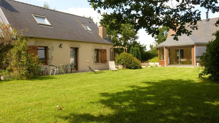Maison d’hôte pour 2 personnes, avec vue et jardin à Saint-Gonnery