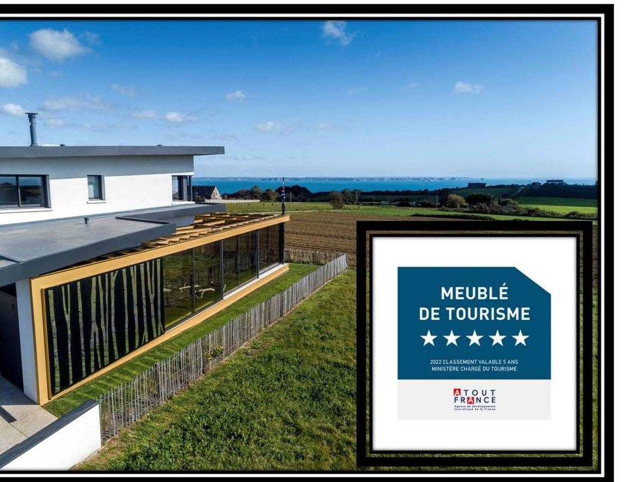 Villa mit Meerblick und privatem Spa - les gîtes de Fabie in Plougonvelin, Región de Brest