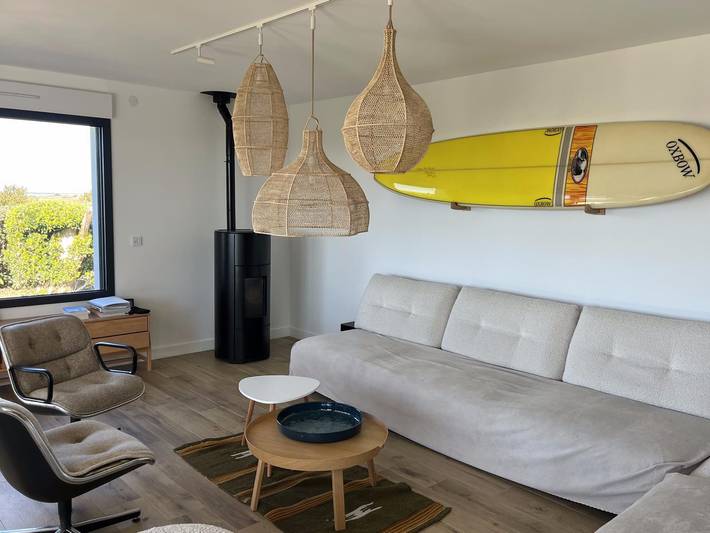 Gîte pour 8 personnes, avec terrasse et jardin dans Plage Kerminihy - 2