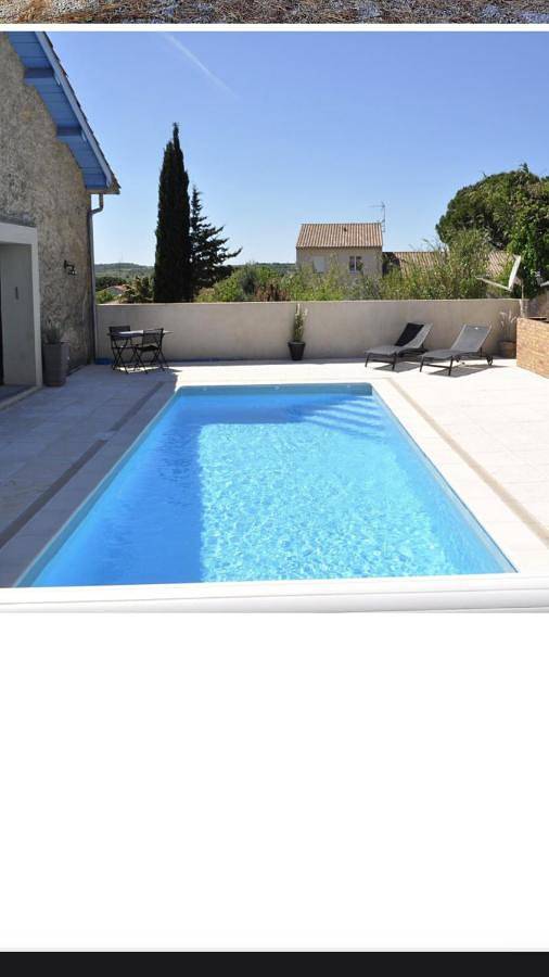 Location de vacances pour 10 personnes, avec jardin ainsi que vue et piscine à Saint-Geniès-de-Fontedit - 3