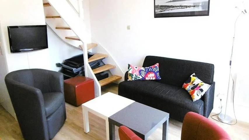 Gîte pour 6 personnes, avec Jardin dans Plage Saint-Jacques