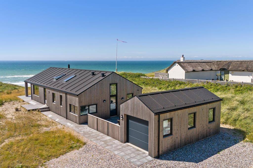 Luksus-feriehus med panoramaudsigt i Tornby in Region Hirtshals, Tannis Bugt