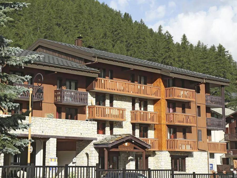 Résidence Odalys Essentielle Les Jardins de Val - Les Verdets - Wohnung 4 personen - 2-Zimmerwohnung 4 Pers. in Val-d'Isère, Nationalpark Vanoise