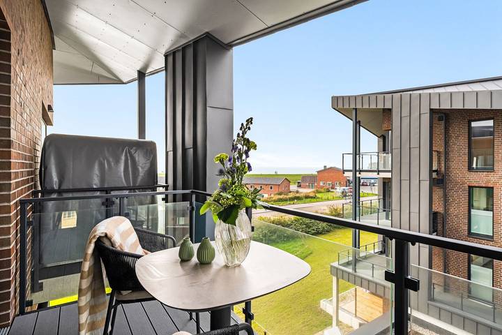 Ferienwohnung für 4 Personen, mit Balkon und Sauna in Dagebüll