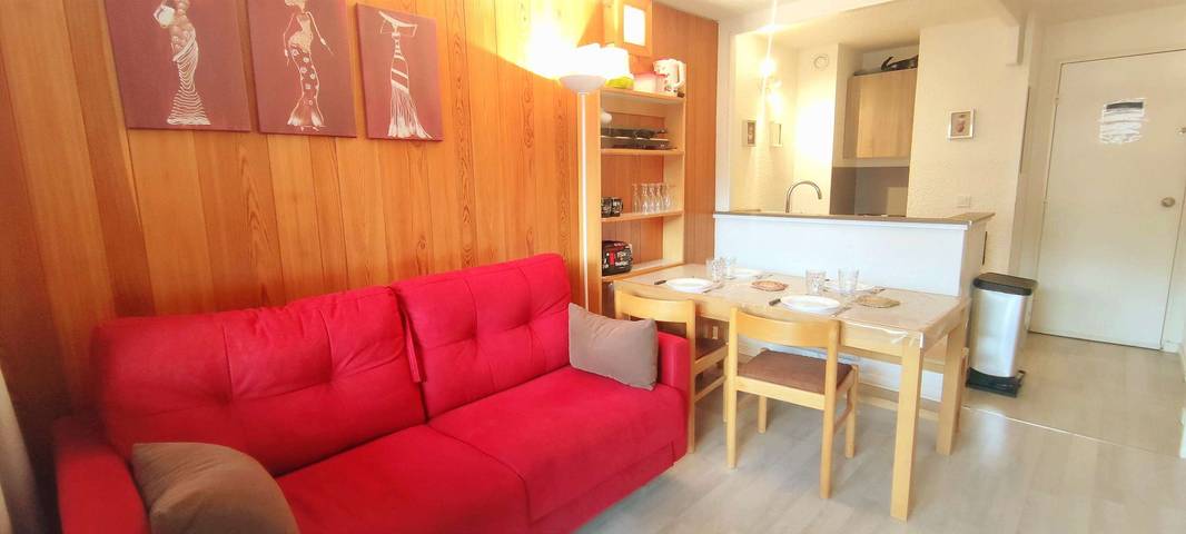 Gîte pour 5 personnes, avec balcon dans Isola 2000 - 2