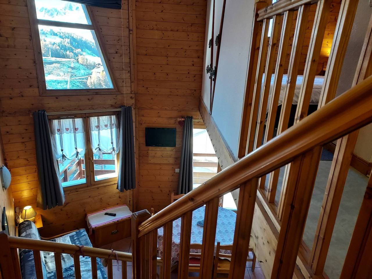 Appartement entier, Appartement 2 pièces, mezzanine, balcon ensoleillé, 6 personnes in La Plagne, La Plagne-Tarentaise