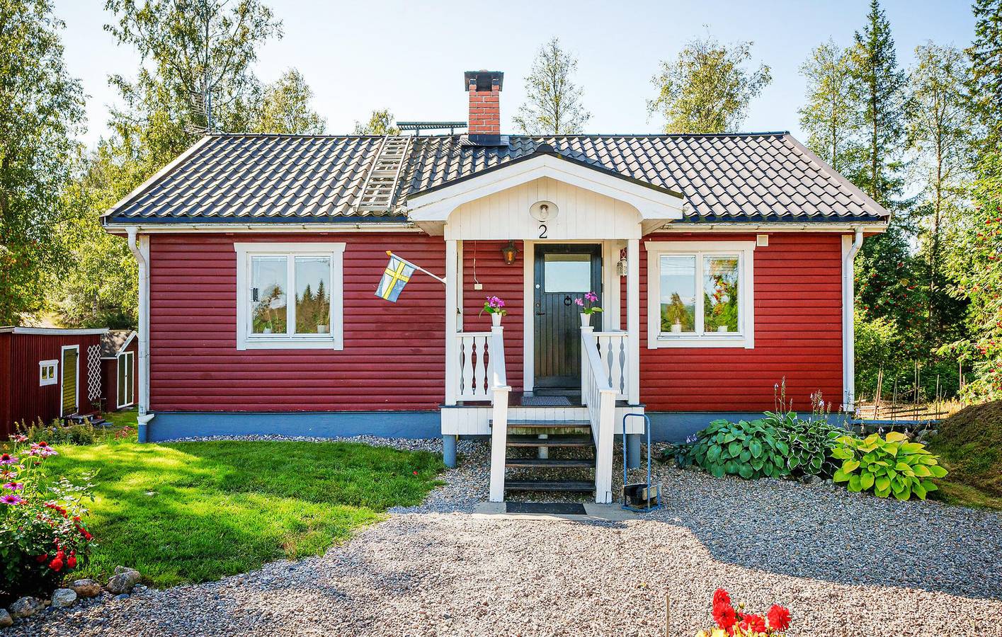 Ferienhaus für 10 Personen mit Garten in Gästrikland