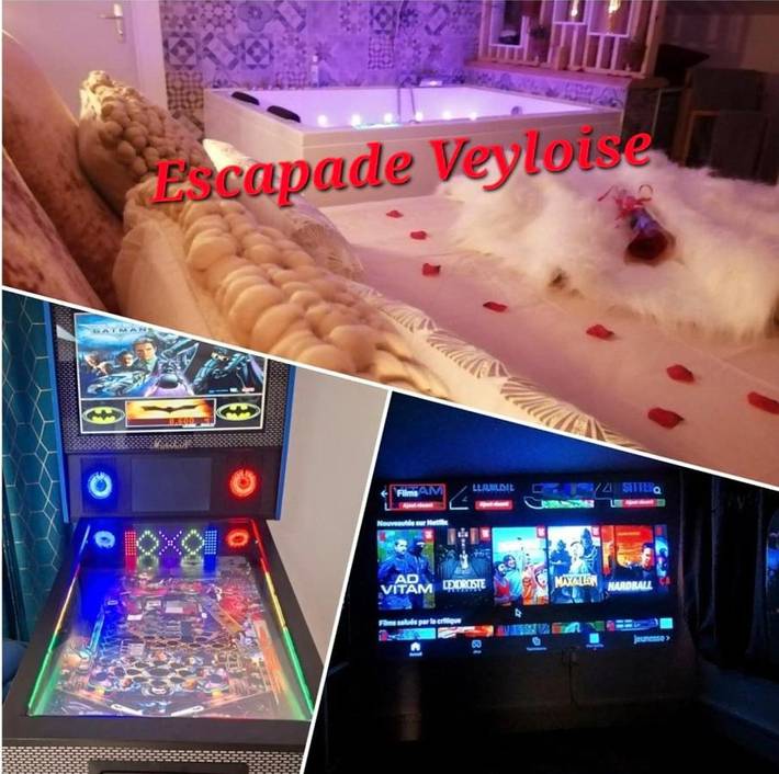Appartement de vacances pour 2 personnes, avec jacuzzi