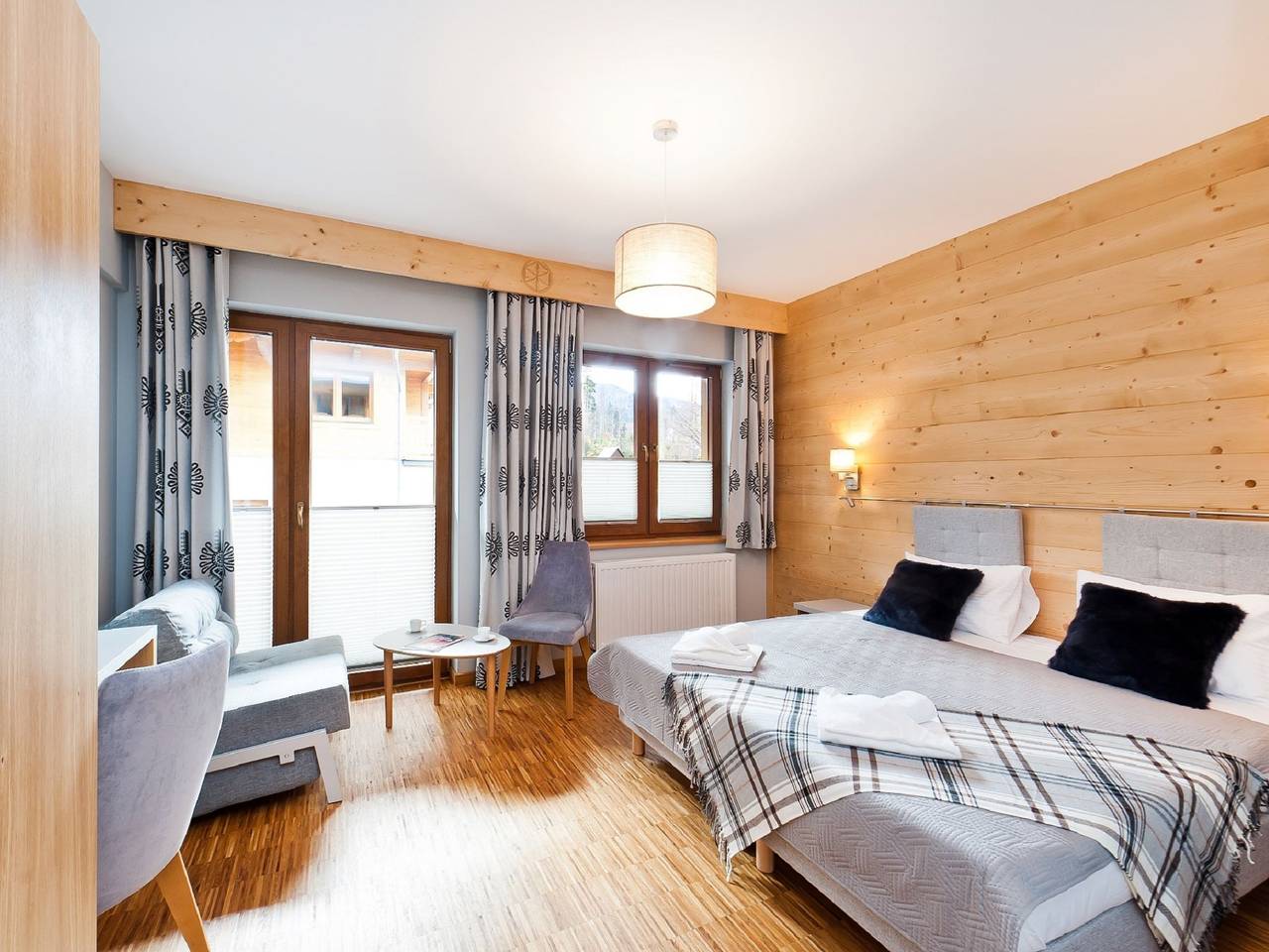 Geheel appartement, Lipki Park Resort in Zakopane, Karpaten (Polen)