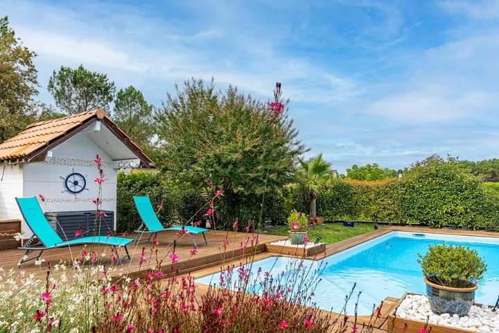 Casa de vacaciones para 4 personas, con piscina y jardín, Se admiten mascotas - 1