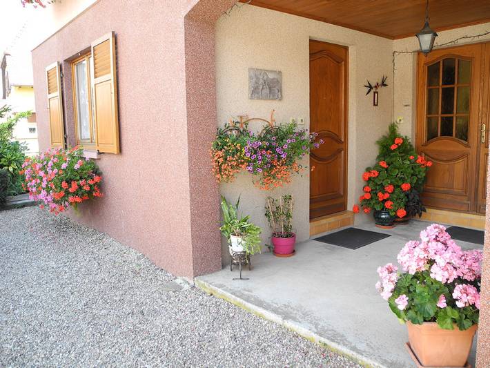 Gîte pour 4 personnes, avec terrasse et jardin à Epfig