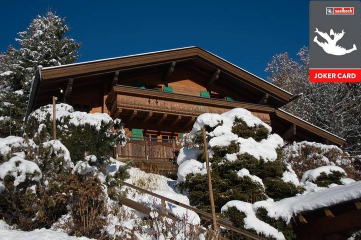 Chalet für 8 Personen, mit Garten und Ausblick in Hinterglemm