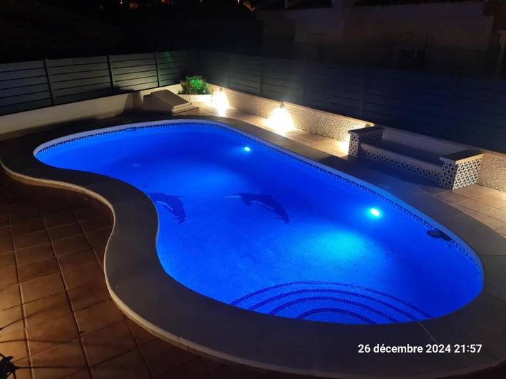 Villa pour 5 personnes, avec piscine ainsi que vue et jardin à Rojales - 4