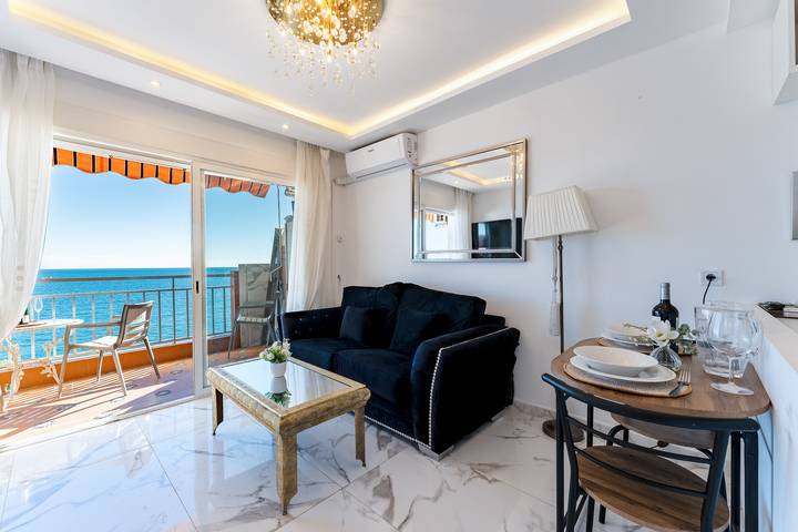 Entire apartment, MalagaSuite First Line Beach Terrace in Fuengirola Centre, Fuengirola