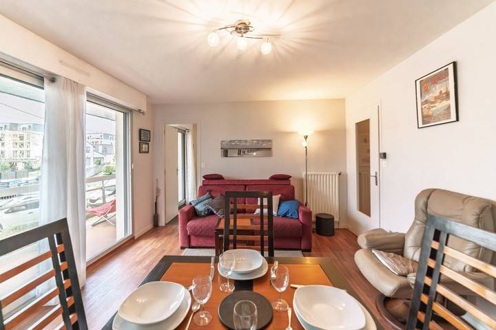 Gîte pour 4 personnes, avec balcon dans Plage du Prieuré - 2