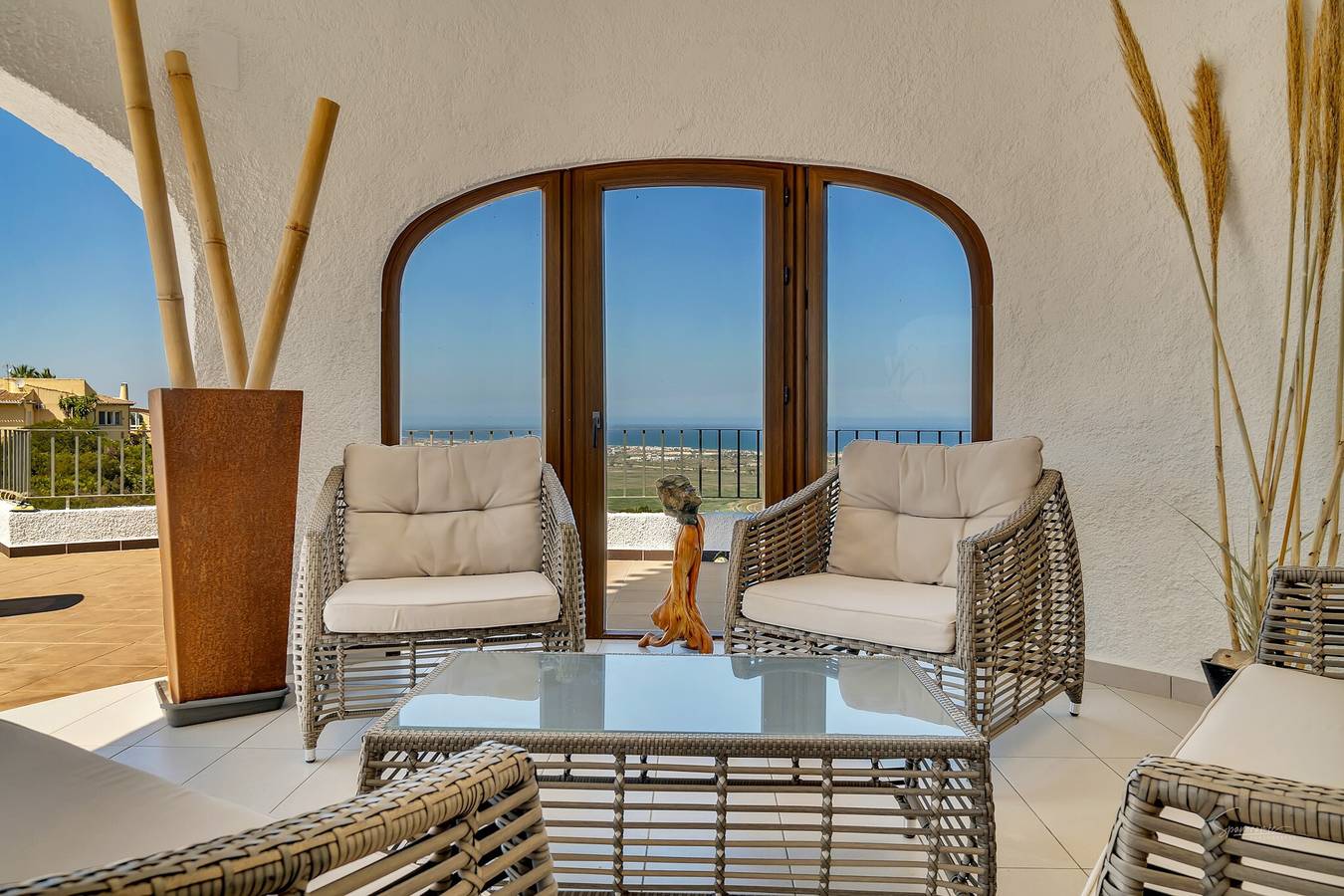 Villa 'Amalia' con vistas al mar, Wi-Fi y aire acondicionado in Monte Pego, Dénia