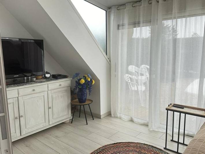 Location de vacances pour 4 personnes, avec jardin et vue ainsi que terrasse et piscine dans Plage de la Govelle - 4