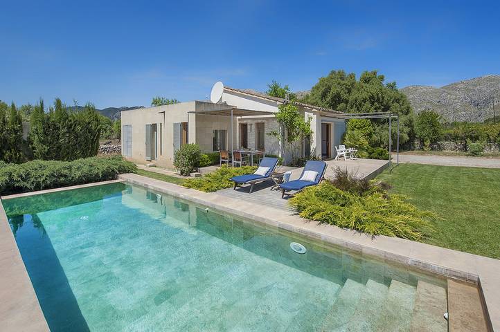 Finca mit Pool für 6 Personen, mit Terrasse und Pool sowie Garten in Pollença - 3