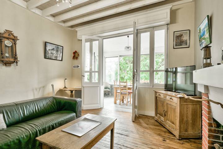 Location de vacances pour 6 personnes, avec Terrasse et Jardin dans Plage du Betey
