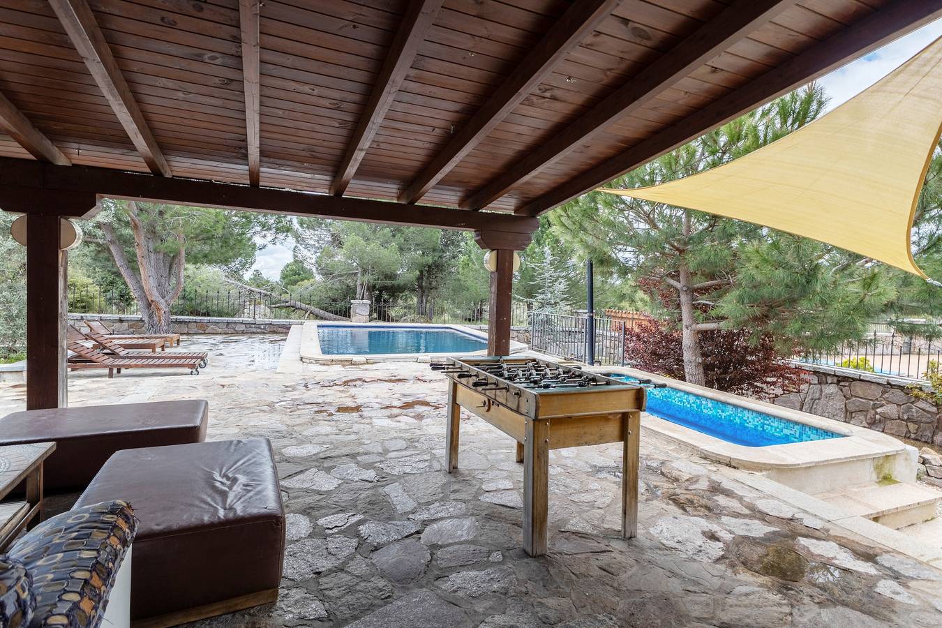 Casa de vacaciones 'El Berrueco' con vistas a la montaña, piscina privada y Wi-Fi in El Berrueco, Provincia de Madrid