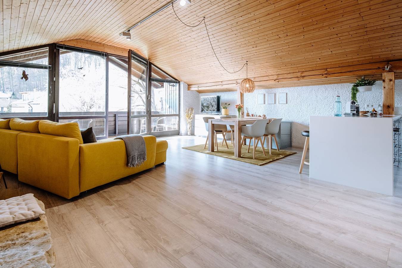 Appartement entier, Appartement 'Ferienwohnung Seeidyll Am Wörthsee' avec balcon et Wi-Fi in Wörthsee, Lac Ammer
